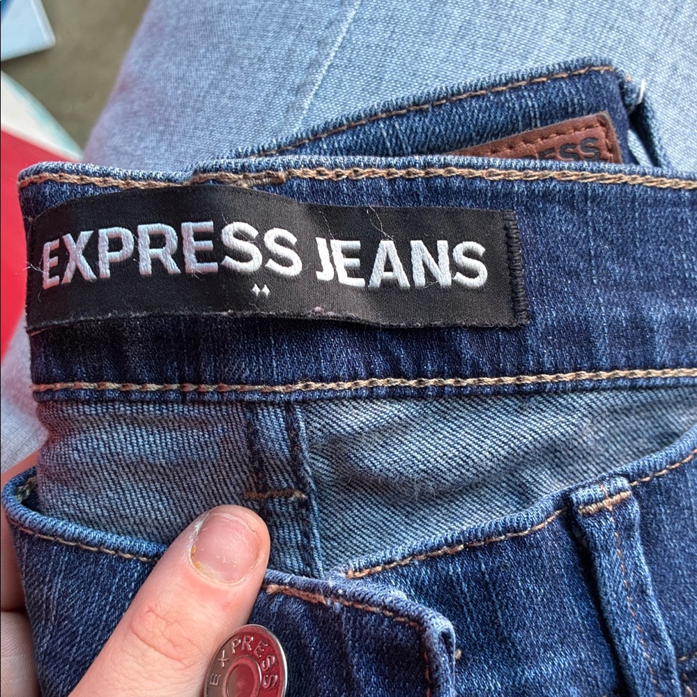 Express Dark Blue Women's Jeans
